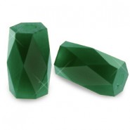 Top Facet kralen tube 2.5x3mm Moss green opal